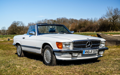 Mercedes-Benz R107 500 SL, Teilrestauriert, 7.000 € investiert (1987)