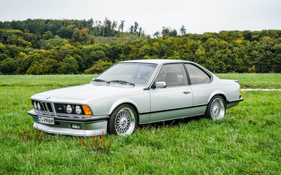 BMW E24 M635 CSi (1984), Wertgutachten Note 2, Sportfahrwerk, 18 Zoll BBS Felgen