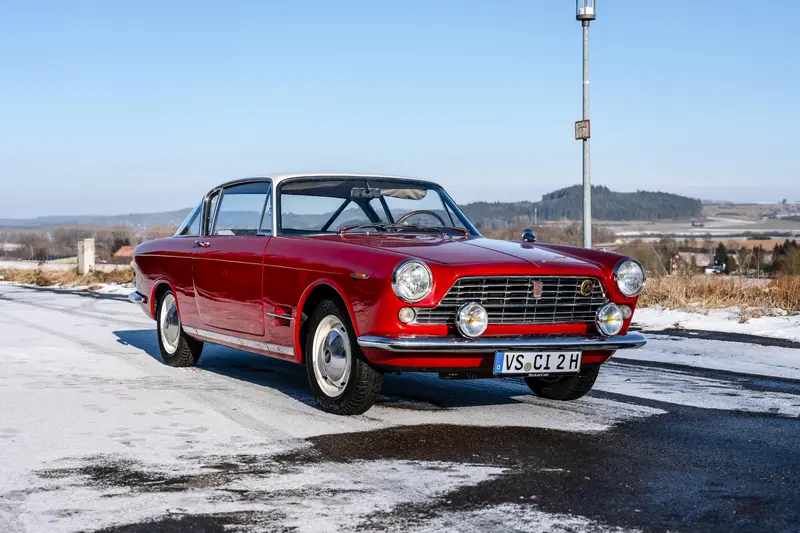 Fiat 2300S Coupé in Rot aus 2. Hand Aktueller TÜV Restauriert Seltenes Exemplar (1961)