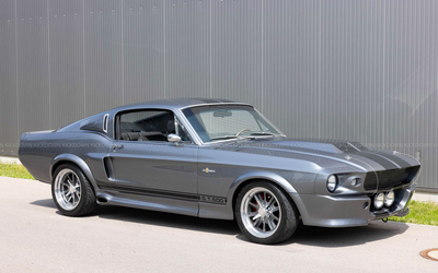 Ford Mustang GT500 "Eleanor" (1968), extremely elaborate conversion, expert rating 1+, H license plate, mint condition
