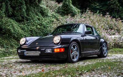 Porsche 911 964 Targa (1991), Handschalter, Fahrzeugbewertung Note 2-, Sitze neu bezogen