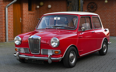 Mini Riley Elf Mark 1 mit Gutachten Note 2+, restauriert, Motor getauscht (1961)