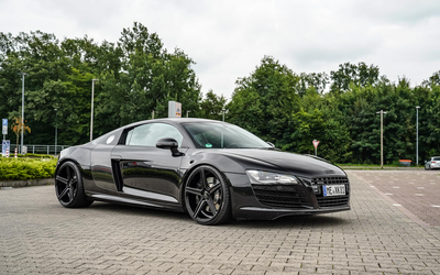 Audi R8 Quattro Checkbook Maintained Expert opinion Note 2+ (2008)