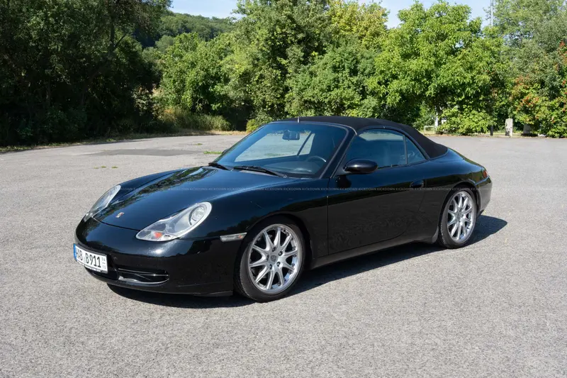 Porsche 911 996 Carrera Cabriolet (2000), Handschalter, Klappenauspuff, Volllederausstattung