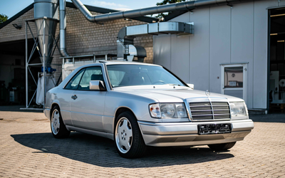Mercedes-Benz W124 230 E Coupe AMG rims cruise control (1989)