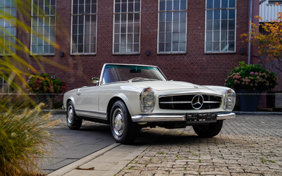 Mercedes Benz W113 230 SL Pagode (Erstzulassung 1967), Frame-off restauriert, Gutachten Note 1, Sehr guter Gesamtzustand