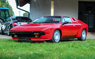 Lamborghini Jalpa 30.000 Euro investiert Motor neu Fahrgestell sandgestrahlt mit Wertgutachten nur 428 Exemplare (1985)
