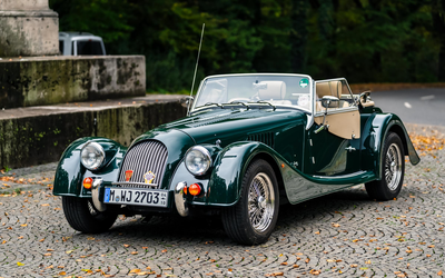 Morgan Plus 4 Convertible 2nd hand, DEKRA certificate grade 1, service history (2011)