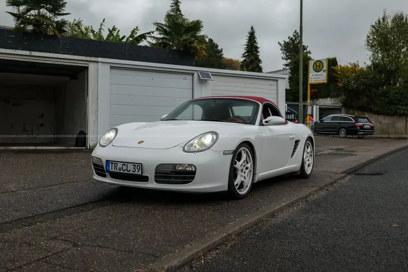 Porsche 987 Boxster S (2005), nur 66.000 km, sehr gepflegt, neu bezogene Sitze & neues Stoffverdeck, Lückenloses Scheckheft