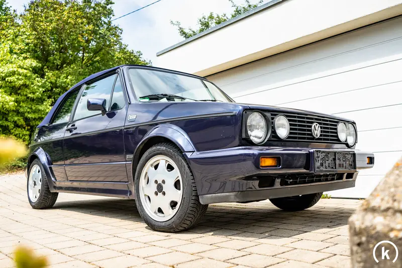 Volkswagen Golf 1 Cabrio Classic Line 1st hand first coat ZR New (1991)