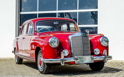 Mercedes Benz W180 220 (1955), komplett restauriert auf sehr hohem Niveau, neuer Service, prominenter Vorbesitz