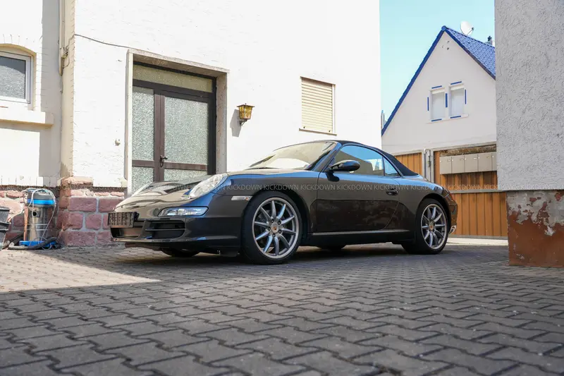 Porsche 911 997.1 Carrera Cabriolet (2005), Handschalter, lückenloses Scheckheft, sehr gepflegter Gesamtzustand