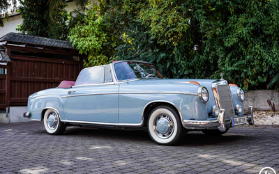 Mercedes-Benz W128 Ponton Cabrio 220 SE Collector's condition Frame-Off Restoration Note 1- (1960)