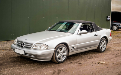 Mercedes-Benz R129 320SL Deutsches Fahrzeug Klima 17 Zoll Brilliantsilber (1995)