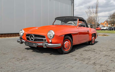Mercedes-Benz W121 190 SL 1st Series Production number 437 completely restored (1955)