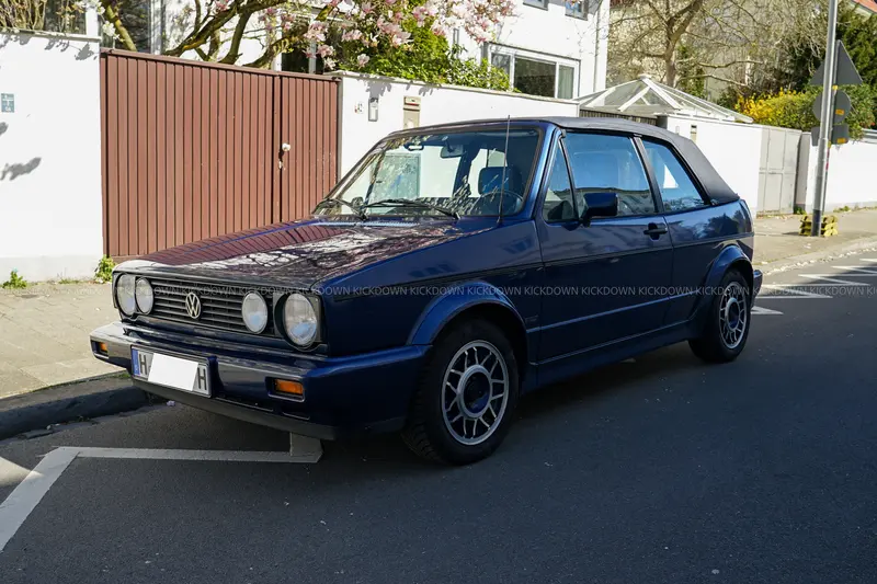 Volkswagen Golf 1 Convertible (1991), first owner, well-maintained in original condition, 87,249 kilometers