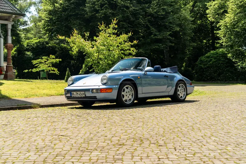 Porsche 911 964 Carrera 2 Cabriolet (1991), Motorrevision, €30.000 Investitionen, Deutsche Erstzulassung