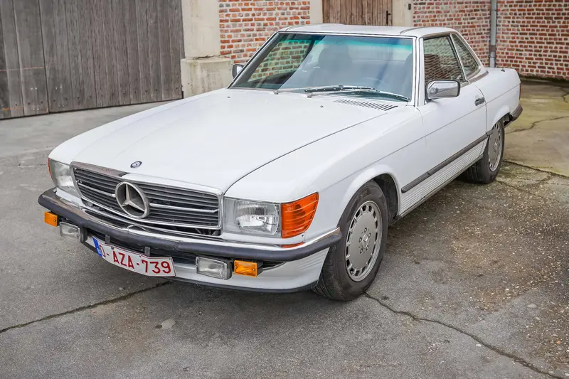 Mercedes Benz R107 560 SL Tempomat Klima Hardttop äußerst guter Zustand aus priv. Sammlung (1988)