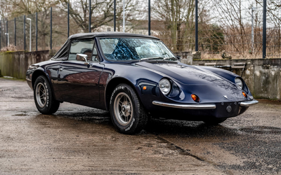 Puma GT 1600 Cabrio in Marineblau Metallic aus 2. Hand GFK-Karosserie Teirlestauriert (1976)