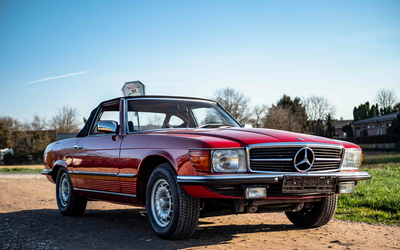 Mercedes-Benz R107 280SL Motor umfangreich überholt Teilrestauriert (1979)