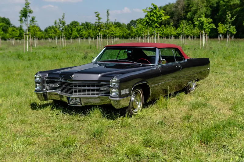 Cadillac Coupé DeVille Cabriolet Restauriert Wertgutachten Note 2 Überholter Motor Unfallfrei Radio Persenning 38.000 € Investitionen (1966)
