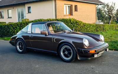 Porsche 911 Targa G model (1976), partially restored, appraisal from 2024 with a grade of 2+