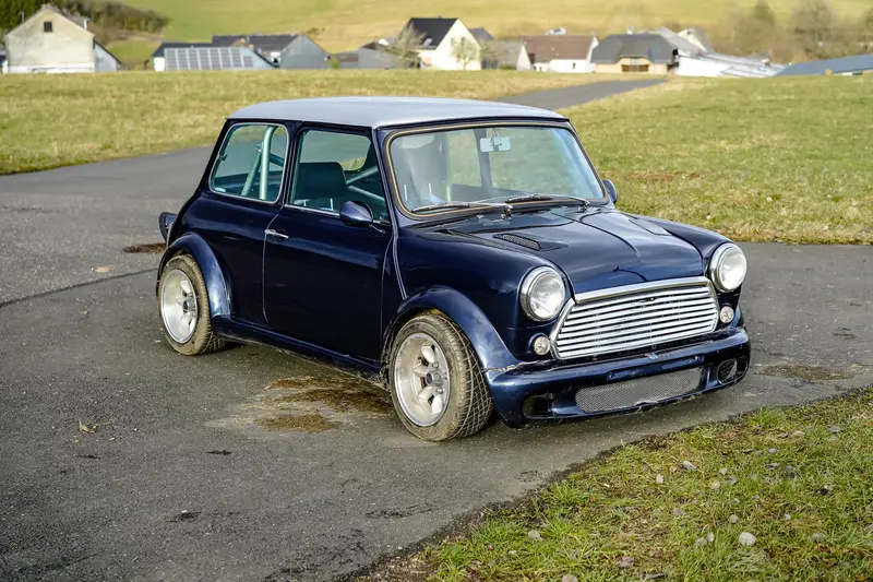 Mini 1300A Sport Umbau Aus 2. Hand Teilrestauriert 1,4-Liter-Motor LCB-Krümmer AVO-Stoßdämpfer Momo Prototipo Lenkrad (1983)