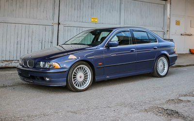 ALPINA B10 340PS Dunkelsaphirblau in bestem Zustand 39t Km lückenloses Scheckheft Historie (1997)