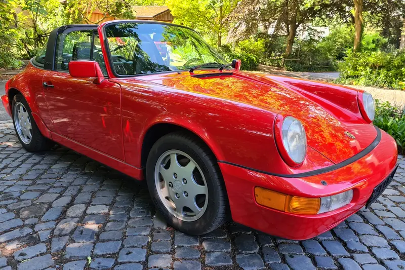 Porsche 911 964 Targa C2 indischrot original 43t mls (1991)