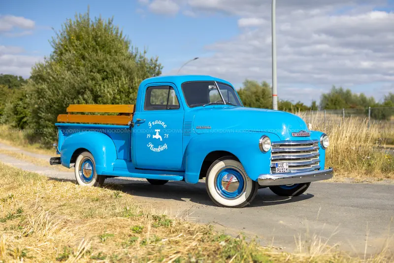 Chevrolet 3100 Pickup (1951), Classic-Data-Bewertung 2+, erneuerte Ladefläche, sehr schöner Zustand