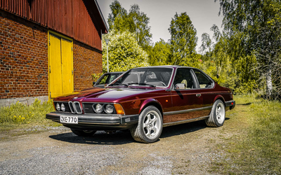 BMW 633 CSi "Facelift", US import, valuation report 1-, very well maintained vehicle (1983)