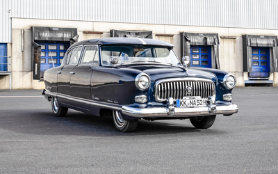 Nash Ambassador Airflyte Super (Golden Anniversary) Designed By Pininfarina 8.000 € Investitionen Umrüstung Für Europäischen Raum (1952)