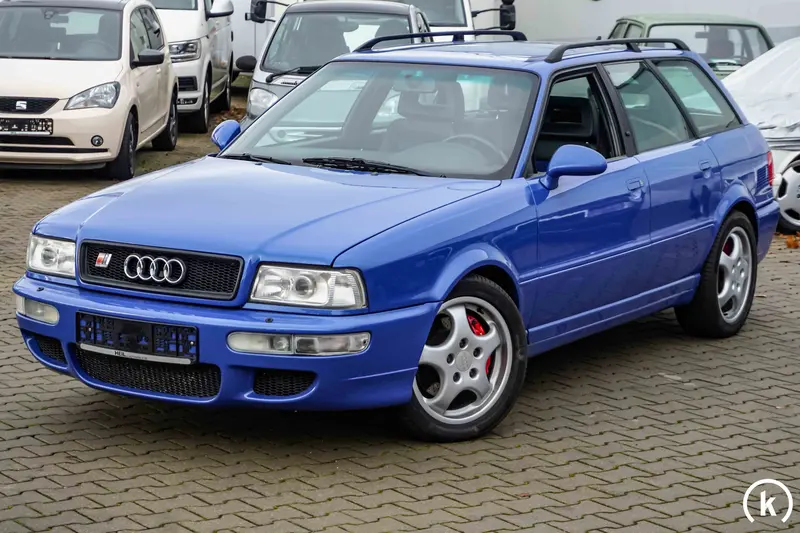 Audi RS2 Avant Nogaro Blue Alcantara restored for 30.000€ Note 2+ collector's vehicle (1994)