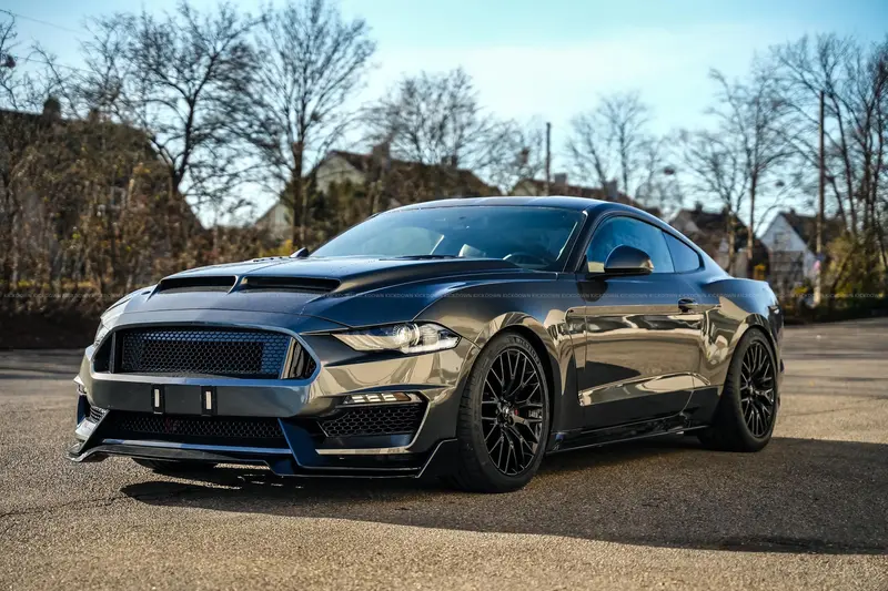 Ford Mustang GT SF700, Kompressor-Kit von Schropp Fahrzeugtechnik mit 720 PS, lückenloses Scheckheft (2019)