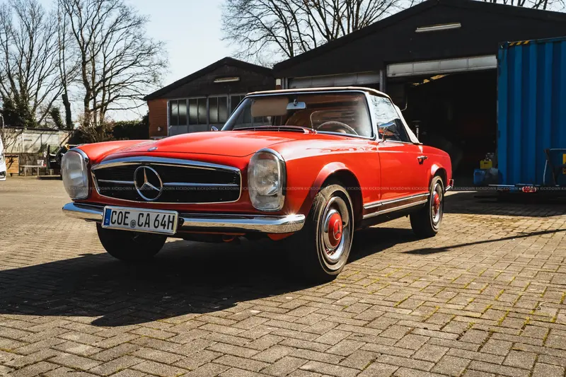 Mercedes-Benz 230SL Pagode (1965), Gutachten Note 2+, restauriert, Motor überholt, Innenraum erneuert