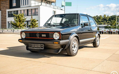 Volkswagen Golf 1 GTI steel rims Only 46,000 km hill climb conversion with 140hp and 5-speed unique (1979)