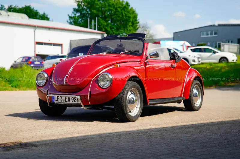 Volkswagen Käfer Speedster Cabriolet (1971), seltener Ostermann-Umbau, Kurzbewertung Note 2, sehr schön erhalten