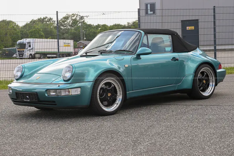 Porsche 964 WTL Convertible (1992), full service history, factory Turbo Look, in very good condition