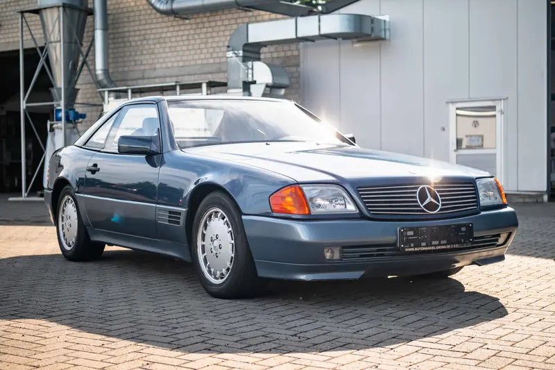Mercedes-Benz R129 SL 300 Historie nur 96t Km Blau Metallic toller Zustand (1991)