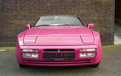 Porsche 944 S2 Cabriolet Rubystone Red Dt. Erstauslieferung (1991)