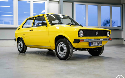 Volkswagen Polo 1 Typ 86 GLS umfangreich restauriert Blaupunkt Radio (1980)