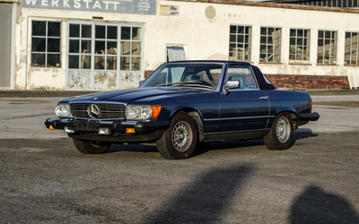 Mercedes-Benz R107 380 SL Teilrestauriert Aus 2. Hand Unfallfrei Neues Faltverdeck Radio V8-Motor (1984)