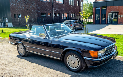 Mercedes Benz R107 500SL wenig Kilometer aus 3.Hand sehr gute Basis Klima Tempomat Hardtop (1986)