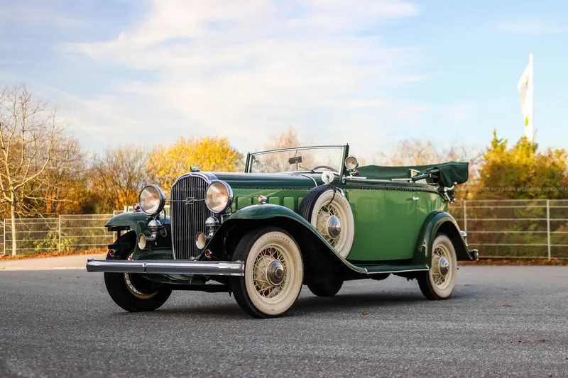 Buick Serie 60-8 Tourer (1932) mit Gutachten Note 1-, Gläser Karosserie, historisches Luxusfahrzeug
