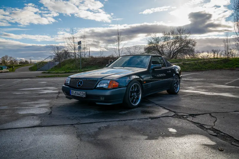 Mercedes-Benz 500 SL R129 (1993), only 80,512 kilometers, soft top cylinder completely overhauled, Brabus rims, Classic Data Note 2