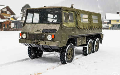 Steyr-Puch Pinzgauer 712 M aus 2. Hand besonderes Sammlerfahrzeug (1975)