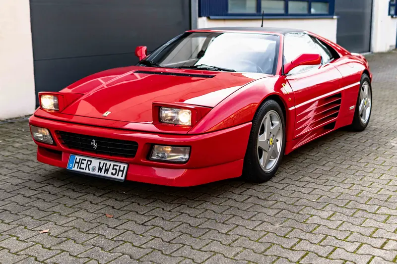 Ferrari 348 TS mit deutscher Erstauslieferung nur 81.000 km Laufleistung Zahnriemen neu (1991)