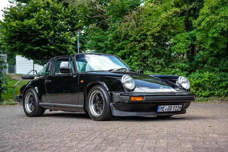 Porsche 911 G-Modell Targa mit H-Zulassung und Fuchsfelgen (1977)