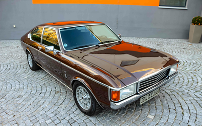 Ford Granada 3.0L Velour Ronal alloy wheels rare Ghia steering wheel great condition (1976)