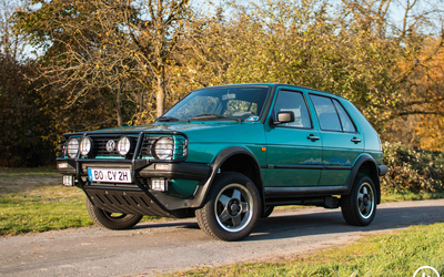 Volkswagen Golf II Country Syncro from private collection, excellent condition, rare (1990)